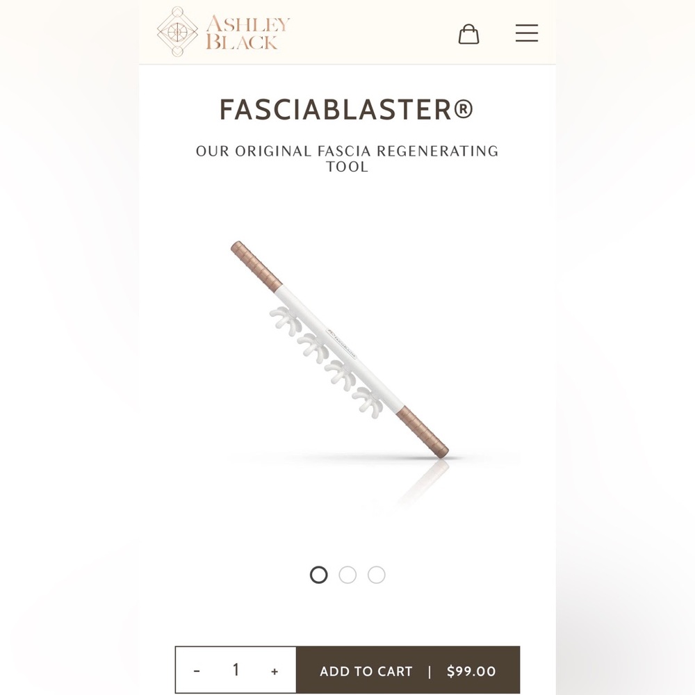 Ashley Black FasciaBlaster Original